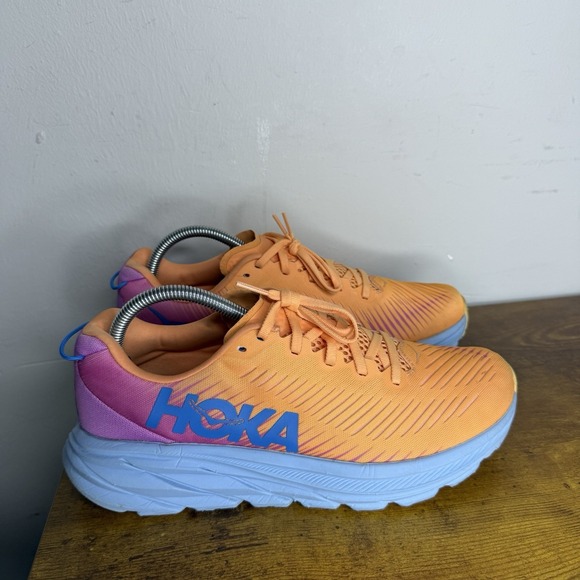 Hoka One One Shoes - Hoka One One Rincon 3 Running Shoes Women's Size 9.5 B Orange